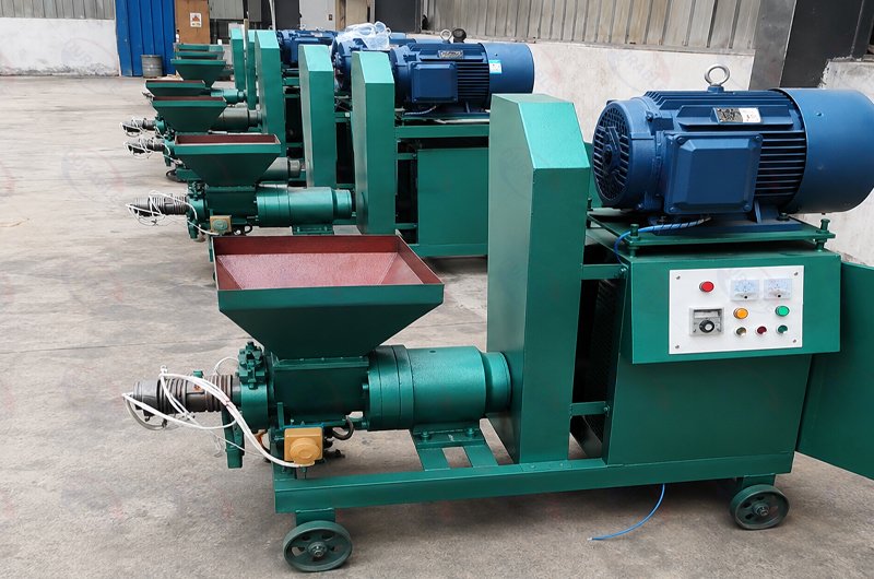 Biomass Briquette Machine Display