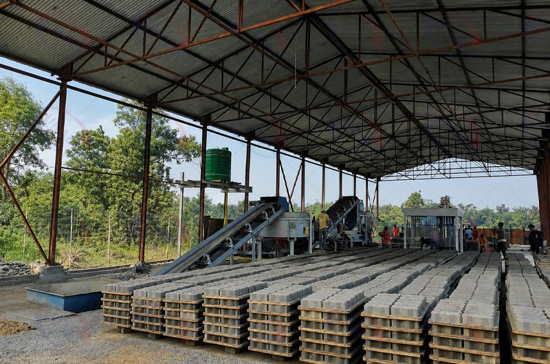 Concrete Block Making Plants