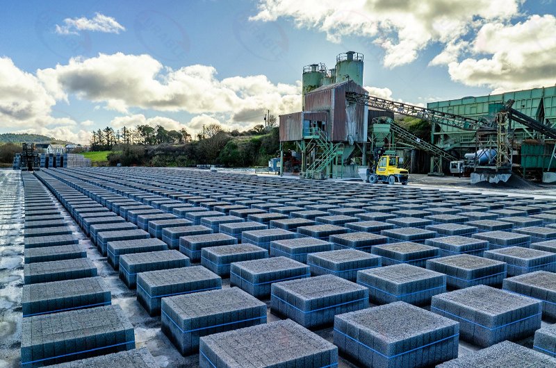 Concrete block factory project