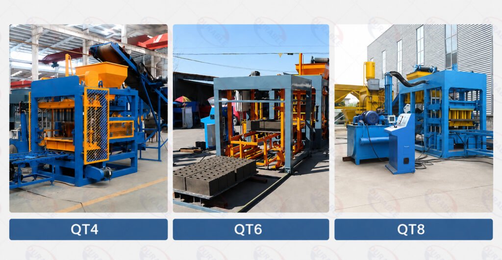 Hydraulic brick making machine selection