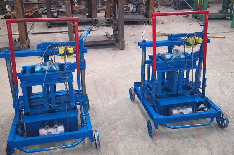 Manual Concrete Block Machine