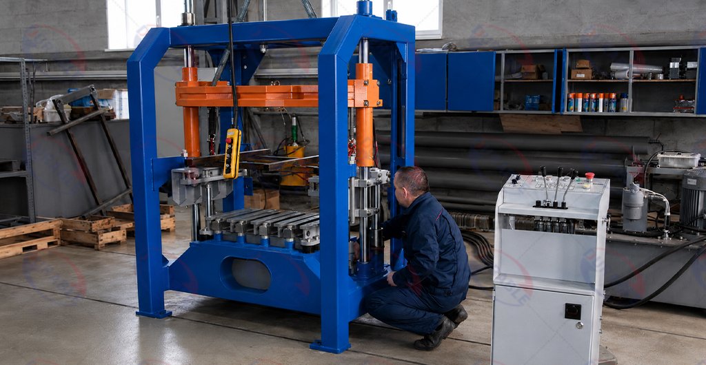 Block machine maintenance and supplier support for crack prevention