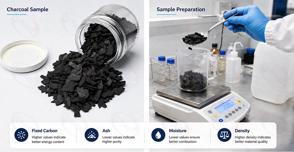Carbonization and cooling control in charcoal production process