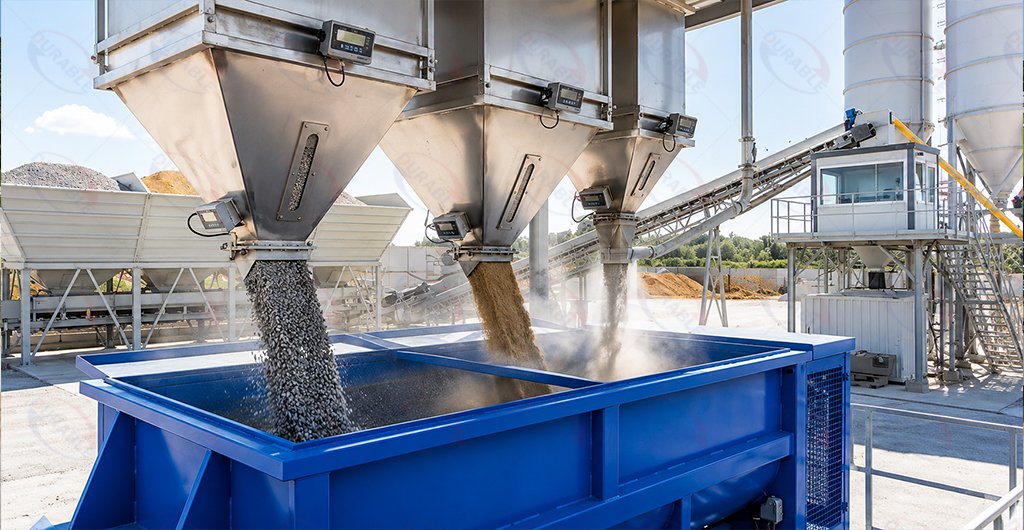 Pre-mixing quality checklist for concrete production